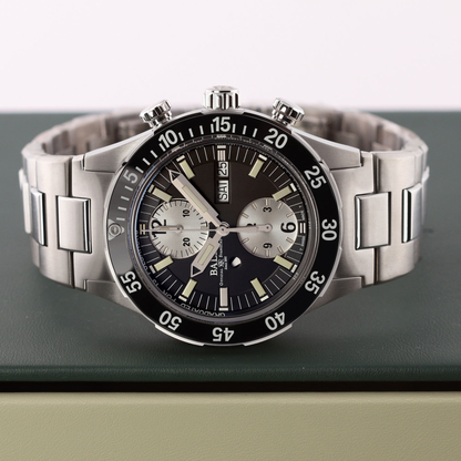 BALL Roadmaster Rescue Chronograph Titanium Black Dial Automatic Watch 42mm