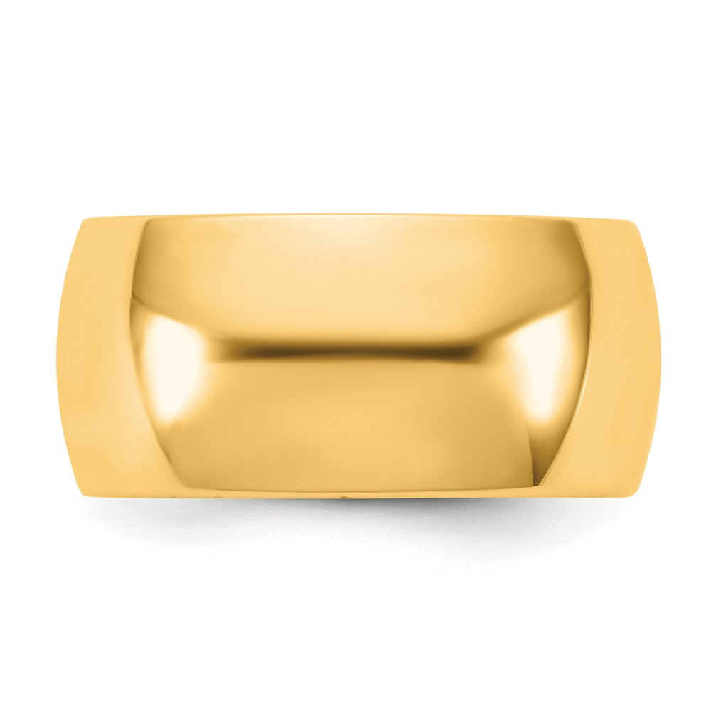 14K Yellow Gold 10mm Comfort Fit Band, Size 5.5 - Image 3