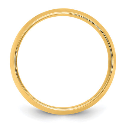 14K Yellow Gold 9mm Comfort Fit Wedding Band, Size 12.5 - Image 2