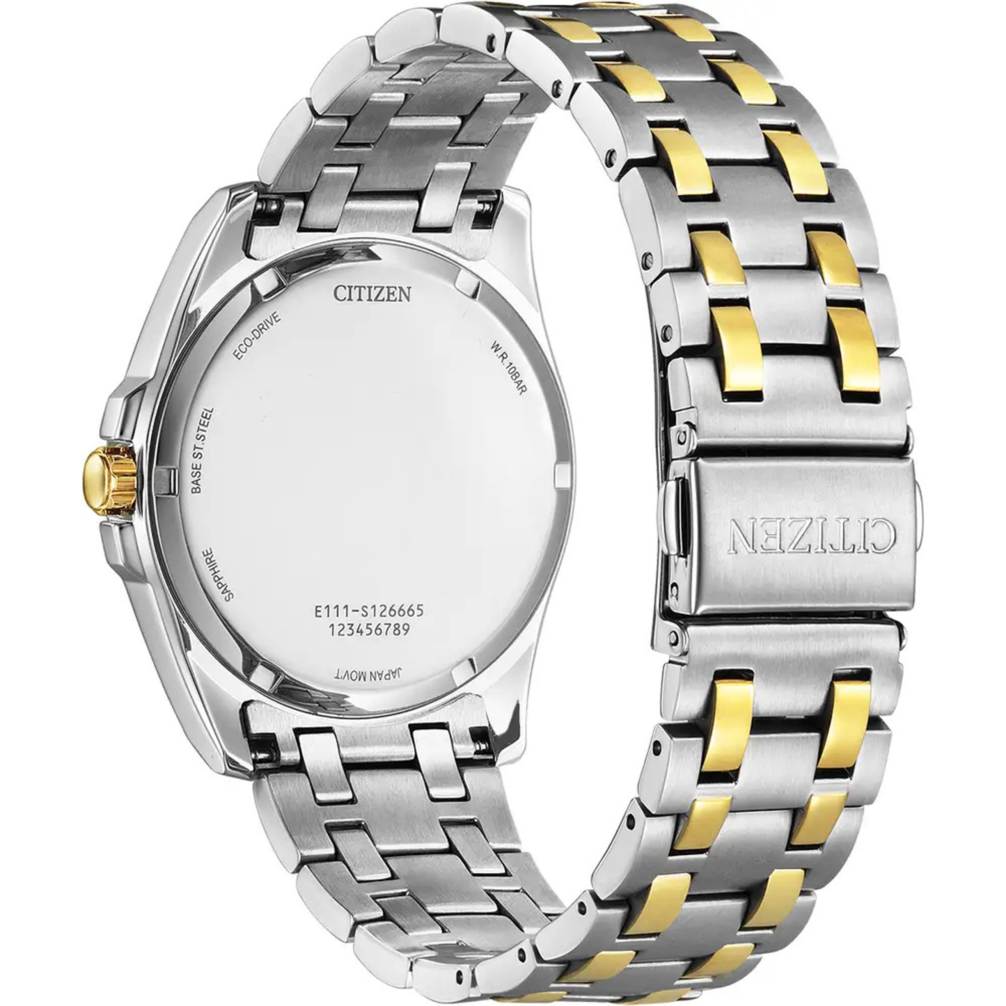 Citizen Peyten Two-Tone Stainless Steel Silver Dial Watch 41 mm