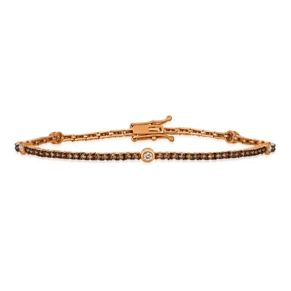 Le Vian Bracelet featuring Diamonds, Chocolate Diamonds. This piece offers total weight 0.20 ct.