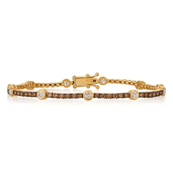 Le Vian Bracelet featuring Diamonds, Chocolate Diamonds. This piece offers total weight 0.50 ct.