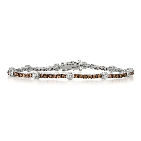 Le Vian Bracelet featuring Diamonds, Chocolate Diamonds. This piece offers total weight 0.50 ct.