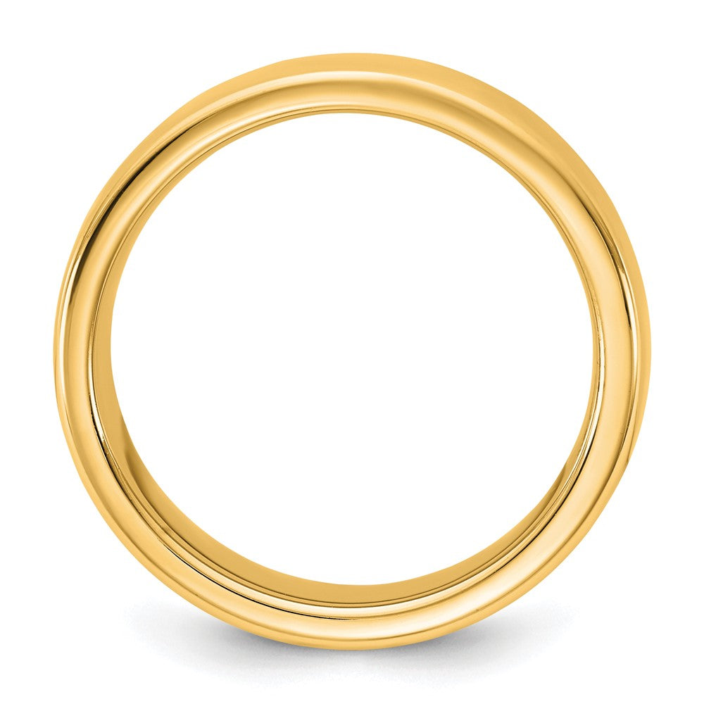 14KY 5.5mm European Comfort Fit Band Size 13.5