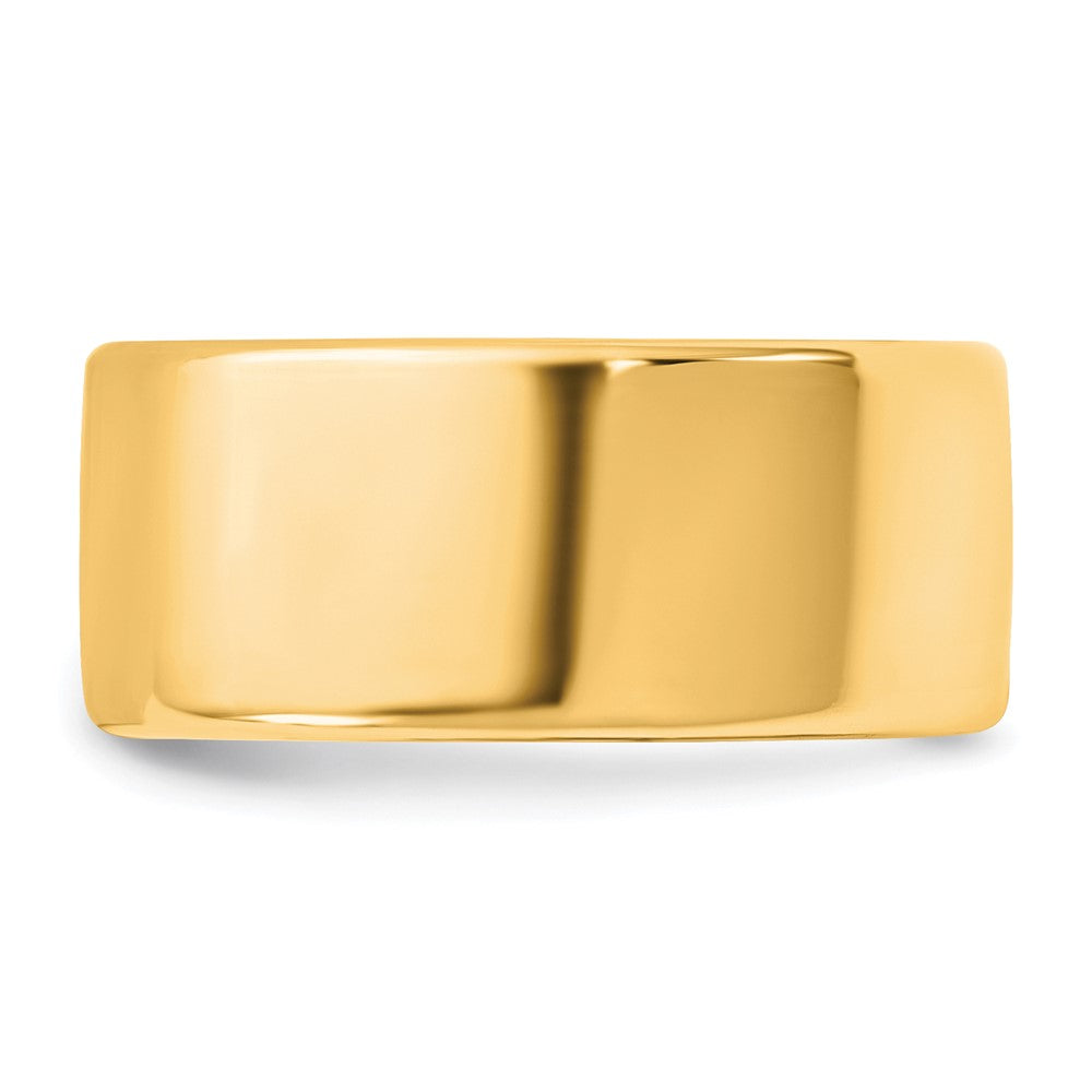 14K Yellow Gold 9mm European Comfort Fit Band, Size 4.5 - Image 3