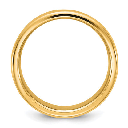 14K Yellow Gold 10mm Comfort Fit Band, Size 12.5 - Image 2