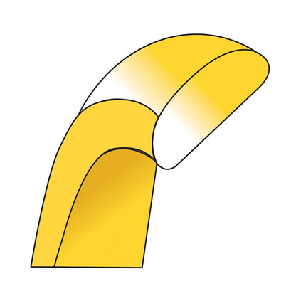 14KY 8mm European Comfort Fit Band Size 9 - View 4