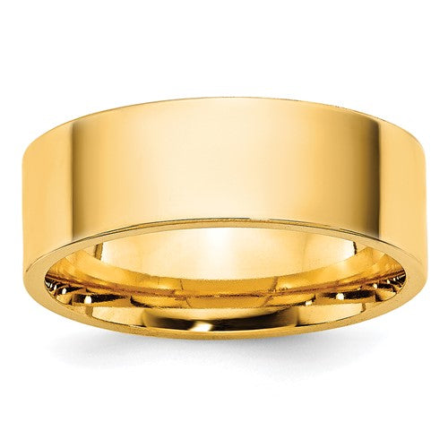 14KY 6.5mm Standard Flat Comfort Fit Band Size 12 - Image 5