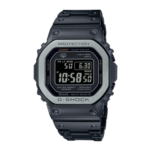 G-SHOCK Full Metal 5000 Black Stainless Steel Watch 49.3 mm