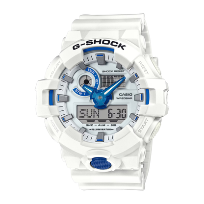 G-SHOCK GA-700 Series Bioluminescent White Watch 57.5 mm