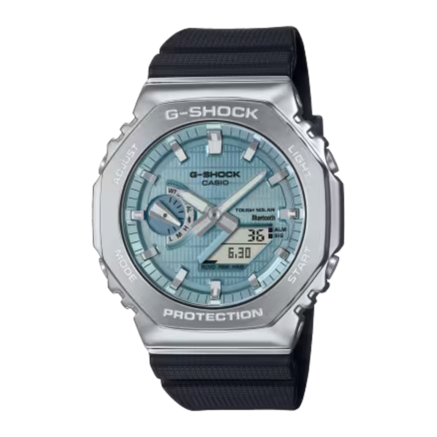 G-SHOCK 2100 Series Carbon Core Blue Dial Watch 49.3 mm