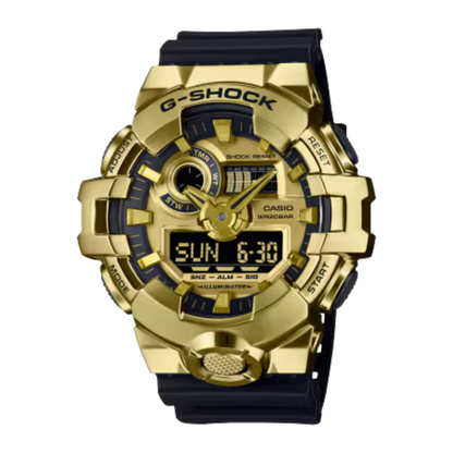 G-SHOCK 700 Series Gold-Tone Metal-Covered Watch 58.4 mm