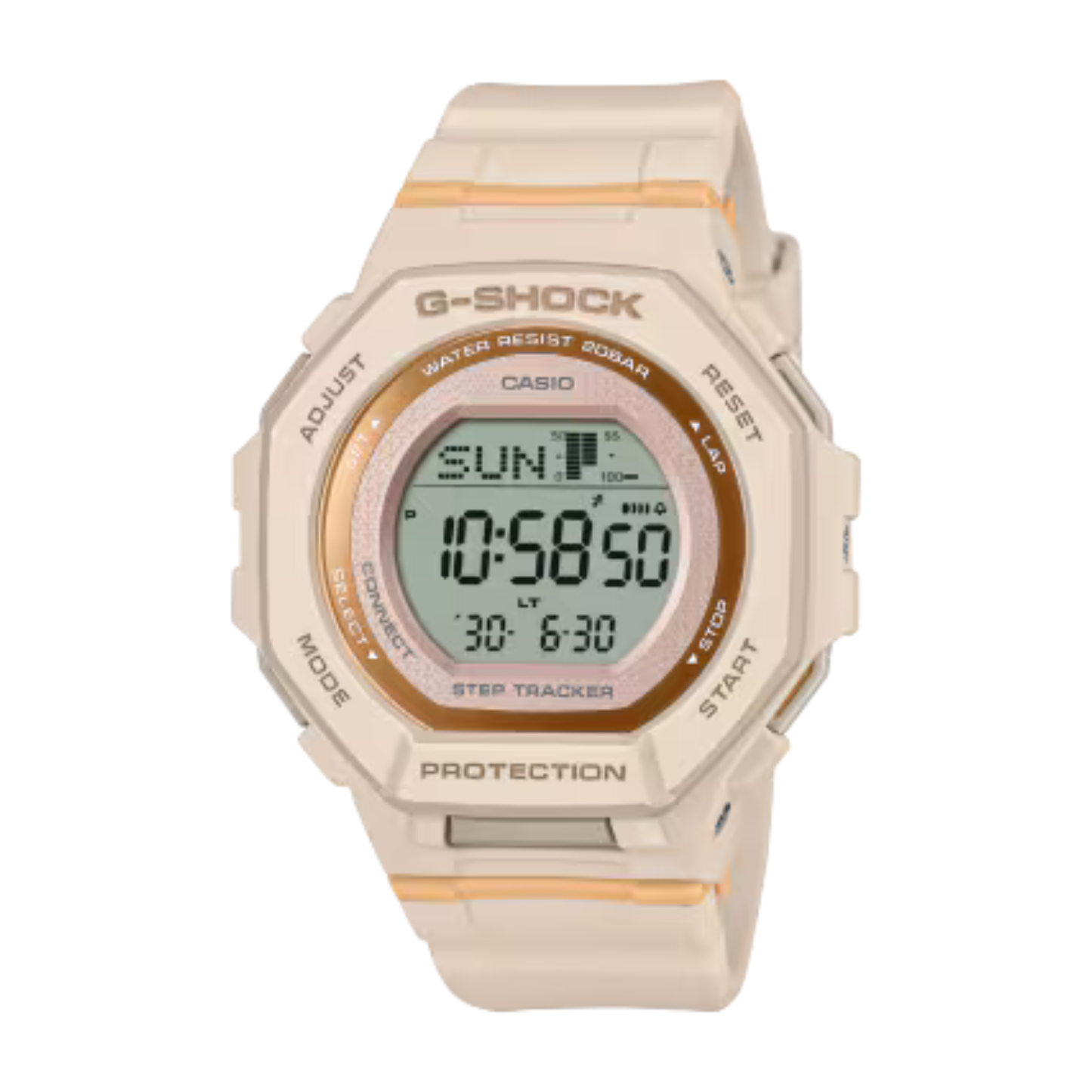 G-SHOCK GMDB300 Series Pink Bluetooth Step-Tracker Watch 46.4mm