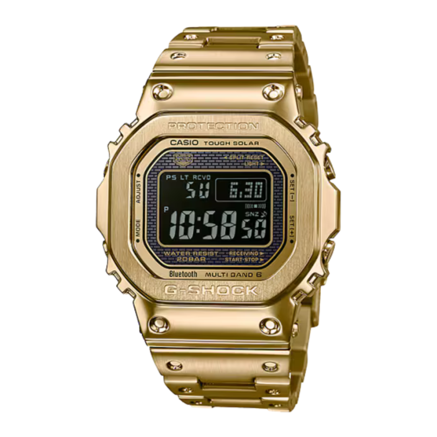 G-SHOCK GMWB5000 Series Full Metal Gold Watch 49.3mm