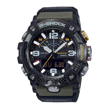 G-SHOCK MUDMASTER Olive/Black Carbon Core Guard Watch 55.4mm