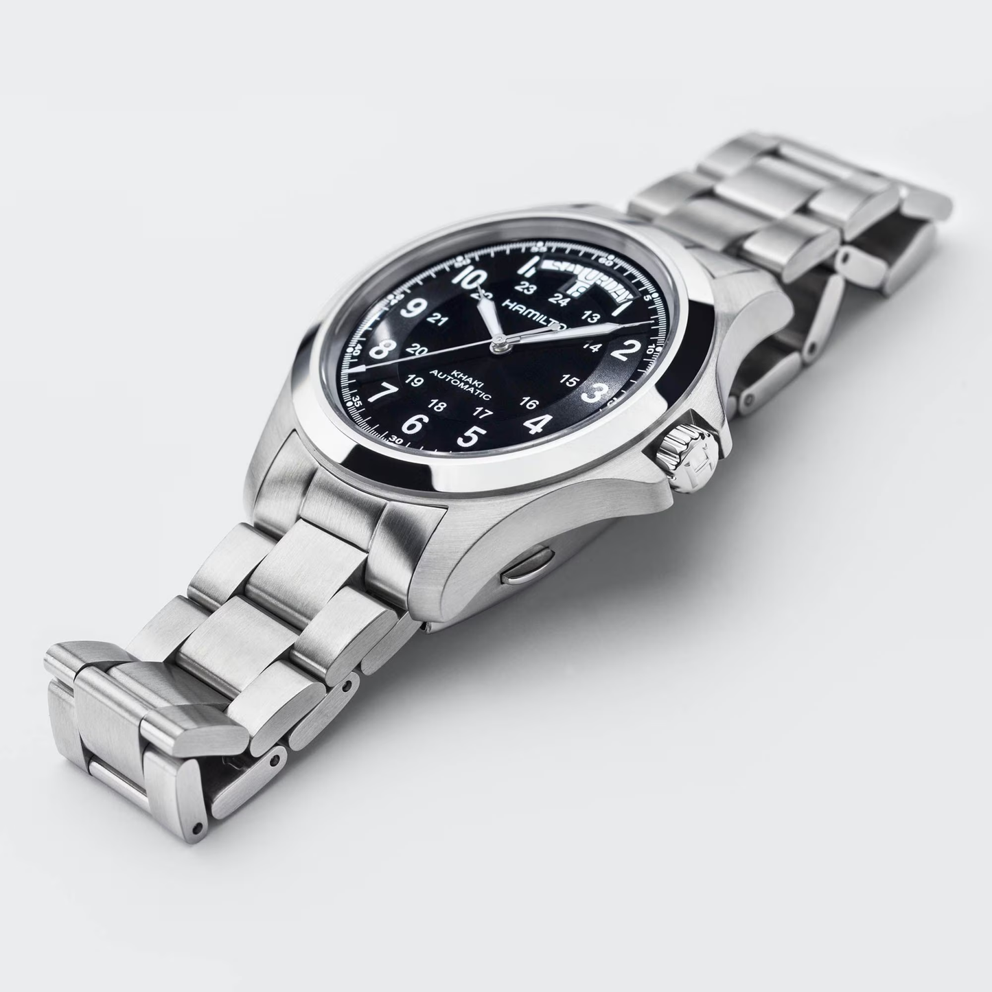 Hamilton Khaki Field King Automatic Black Dial Watch 40mm