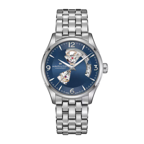 Hamilton Jazzmaster Open Heart Blue Dial Automatic Watch 42mm