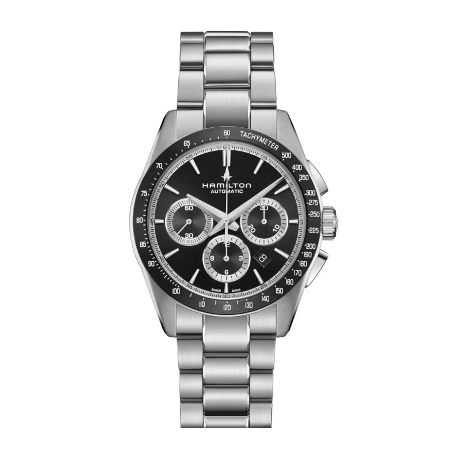 Hamilton Jazzmaster Performer Chronograph Stainless Steel Automatic Watch 42mm