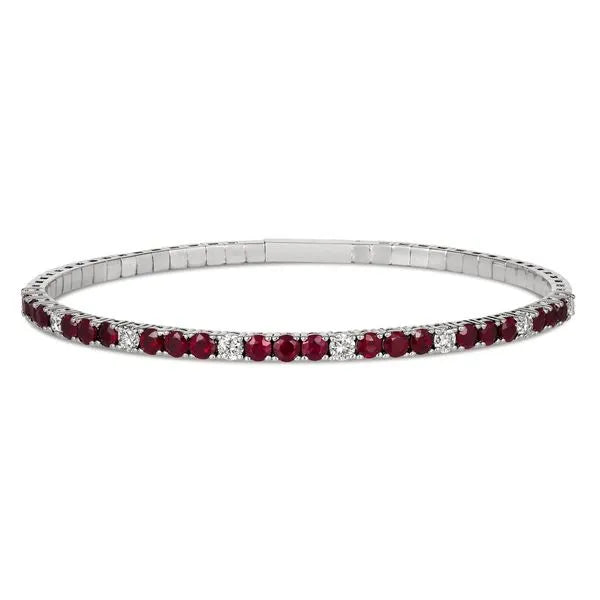 Le Vian Bracelet featuring Nude Diamonds, Rubies, Diamonds. This piece offers total weight 2.33 ct.