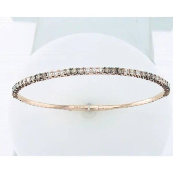 Le Vian Bracelet featuring Chocolate Diamonds, Nude Diamonds. This piece offers total weight 0.62 ct.