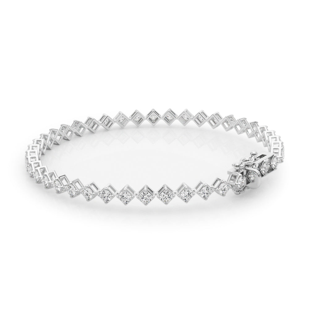 Lab Grown Diamond Bracelet - View 2