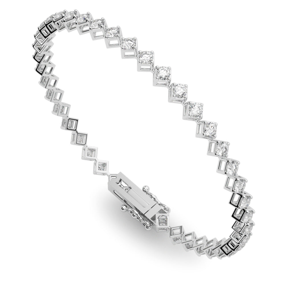 Lab Grown Diamond Bracelet - View 3