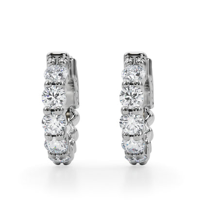 Lab Grown Diamond Single Row Vault Lock