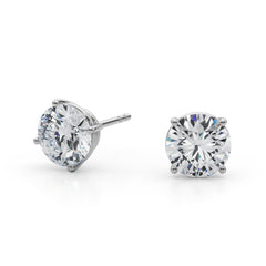 The Confident Diamond Studs - Eye-Catching Sparkle with Timeless Balance (2 CTW)
