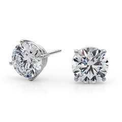 The Icon Diamond Studs - Maximum Brilliance with Refined Restraint (4 CTW)