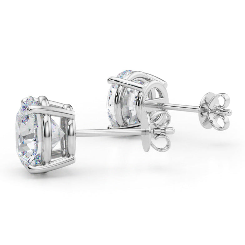 The Icon Diamond Studs - Maximum Brilliance with Refined Restraint (4 CTW)