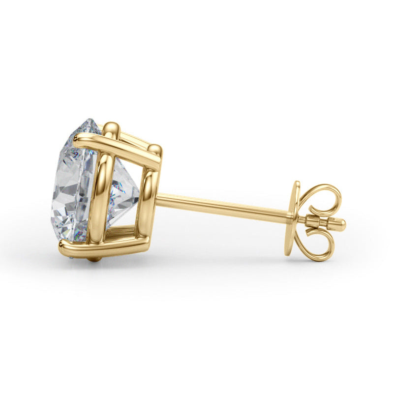 The Icon Diamond Studs - Maximum Brilliance with Refined Restraint (4 CTW)