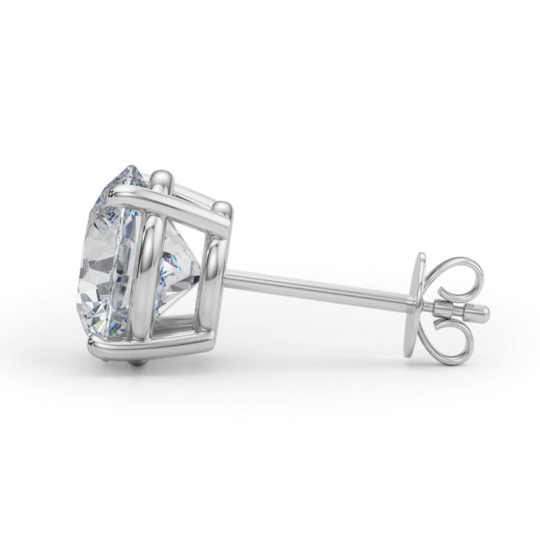 The Icon Diamond Studs - Maximum Brilliance with Refined Restraint (4 CTW)