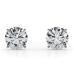 The Icon Diamond Studs - Maximum Brilliance with Refined Restraint (4 CTW)