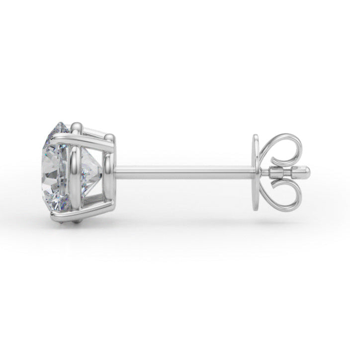 The Elevated Diamond Studs - Noticeable Brilliance, Effortlessly Refined (1.5 CTW)