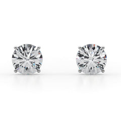 The Elevated Diamond Studs - Noticeable Brilliance, Effortlessly Refined (1.5 CTW)