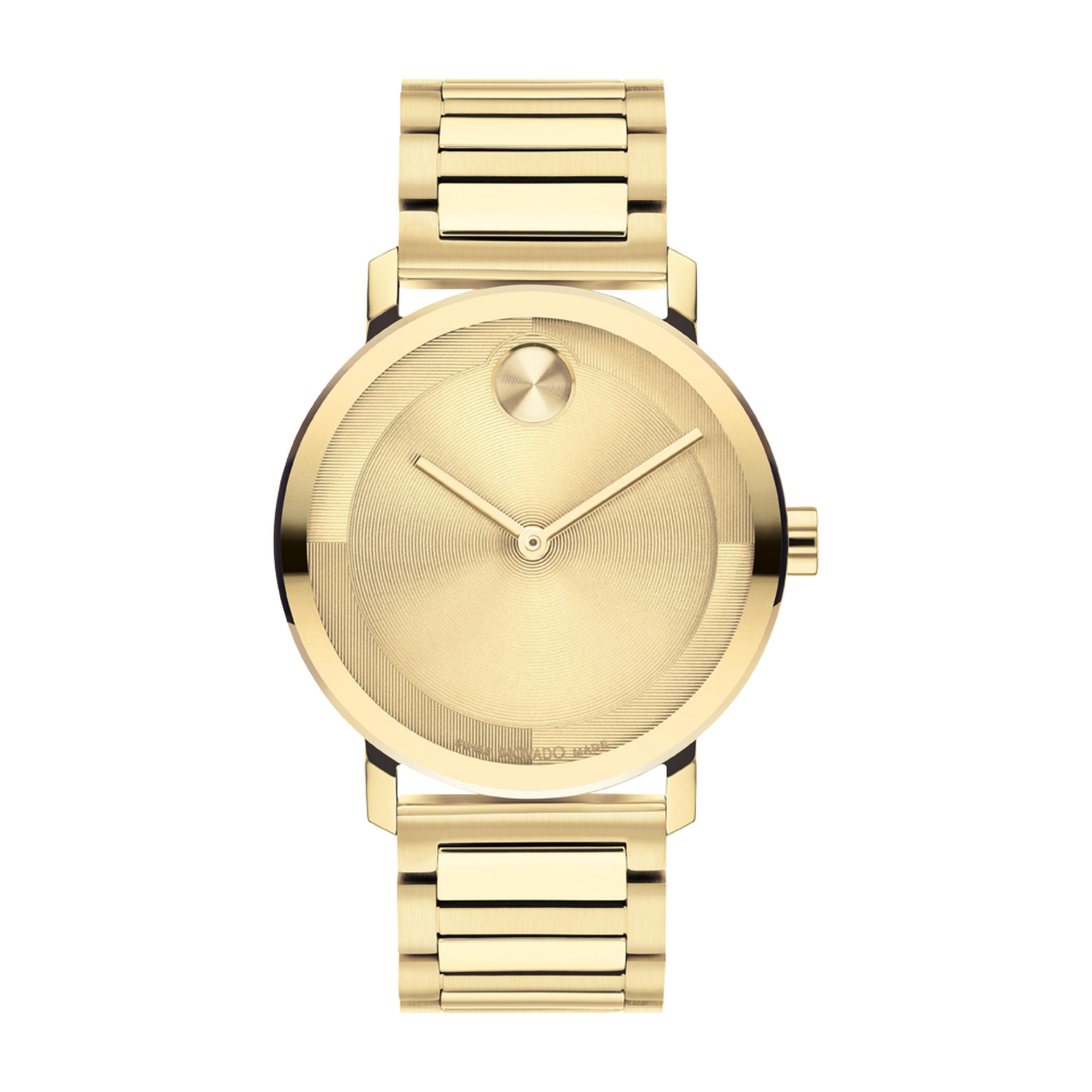 Movado BOLD Evolution 40mm Gold Dial Yellow Gold Ion-Plated