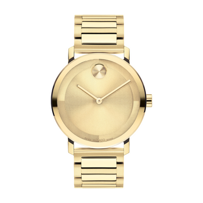 Movado Bold Evolution Gold-Tone Stainless Steel Watch 40 mm