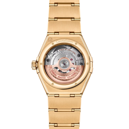 Omega Constellation Yellow Gold White Dial Automatic Watch 29 mm