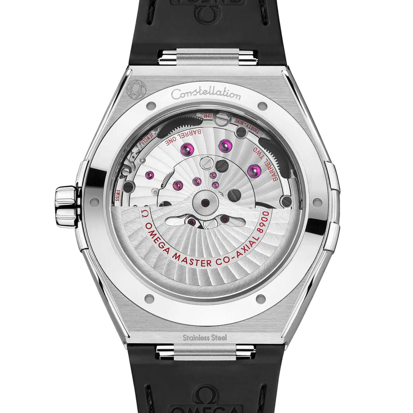 Omega Constellation Black Leather Black Dial Automatic Watch 41 mm