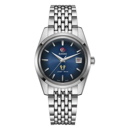 Rado Golden Horse Automatic 37 mm Blue Dial Stainless Steel Automatic Watch – 1957 Limited Edition