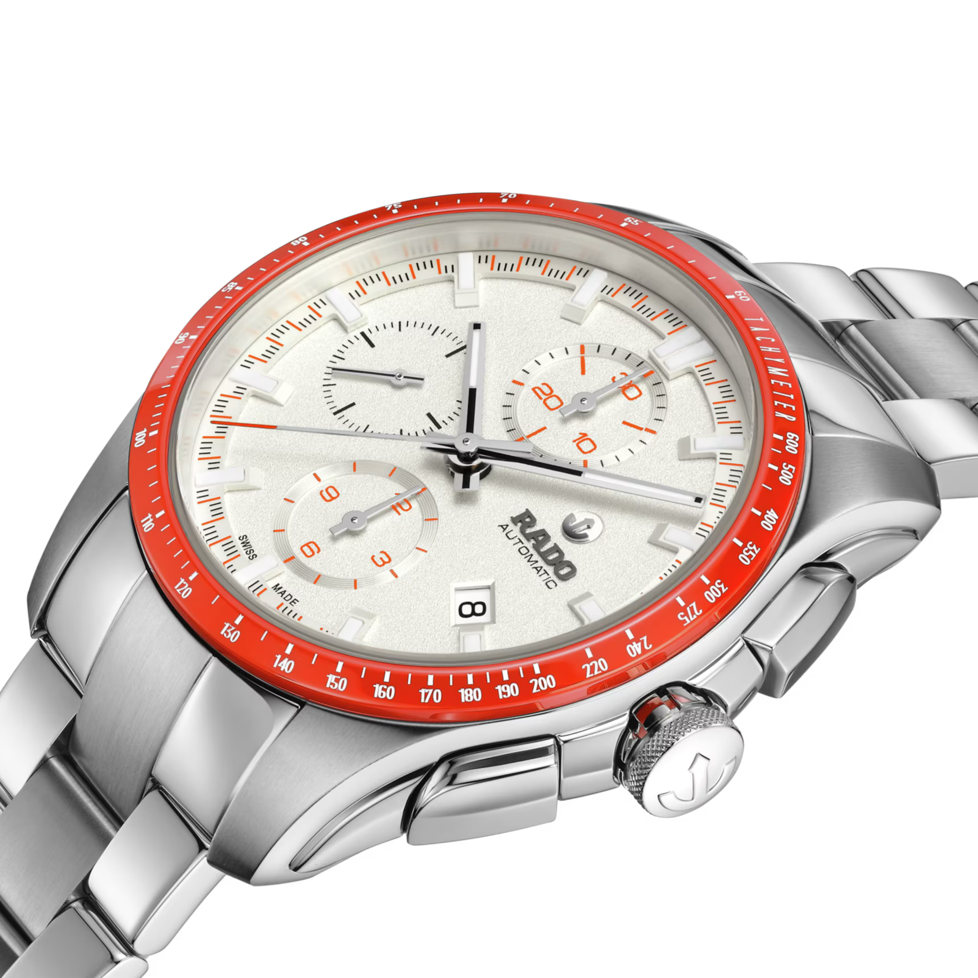 Rado HyperChrome Automatic Chronograph White Dial 44mm – Marc Rado HyperChrome Automatic Chronograph White Dial 44mm – Marc