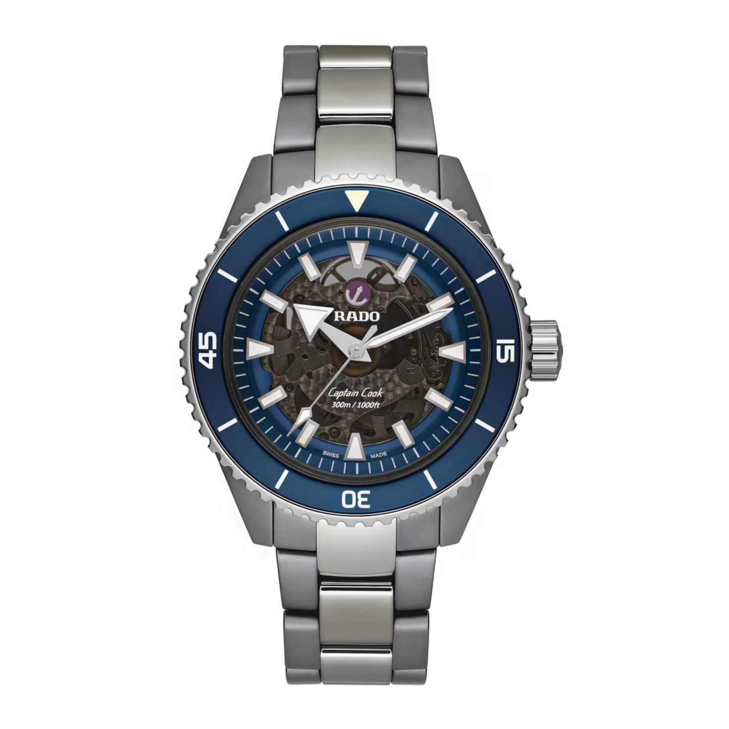 Rado Captain Cook Ceramic Automatic Watch 43 mm