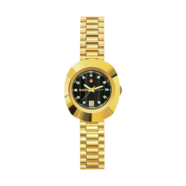 RADO ゴールド 時計 Rado DiaStar Original 27.3mm Blue Dial Stainless Steel Automatic