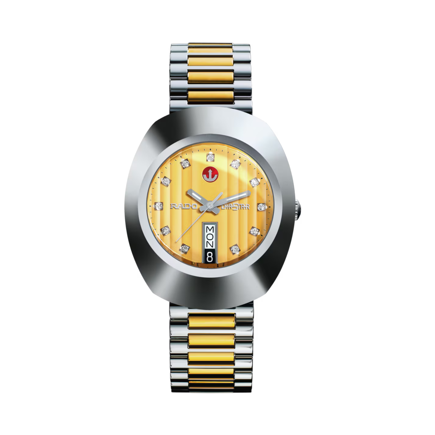 Rado DiaStar Original Gold Stainless Steel Automatic Watch 35 mm