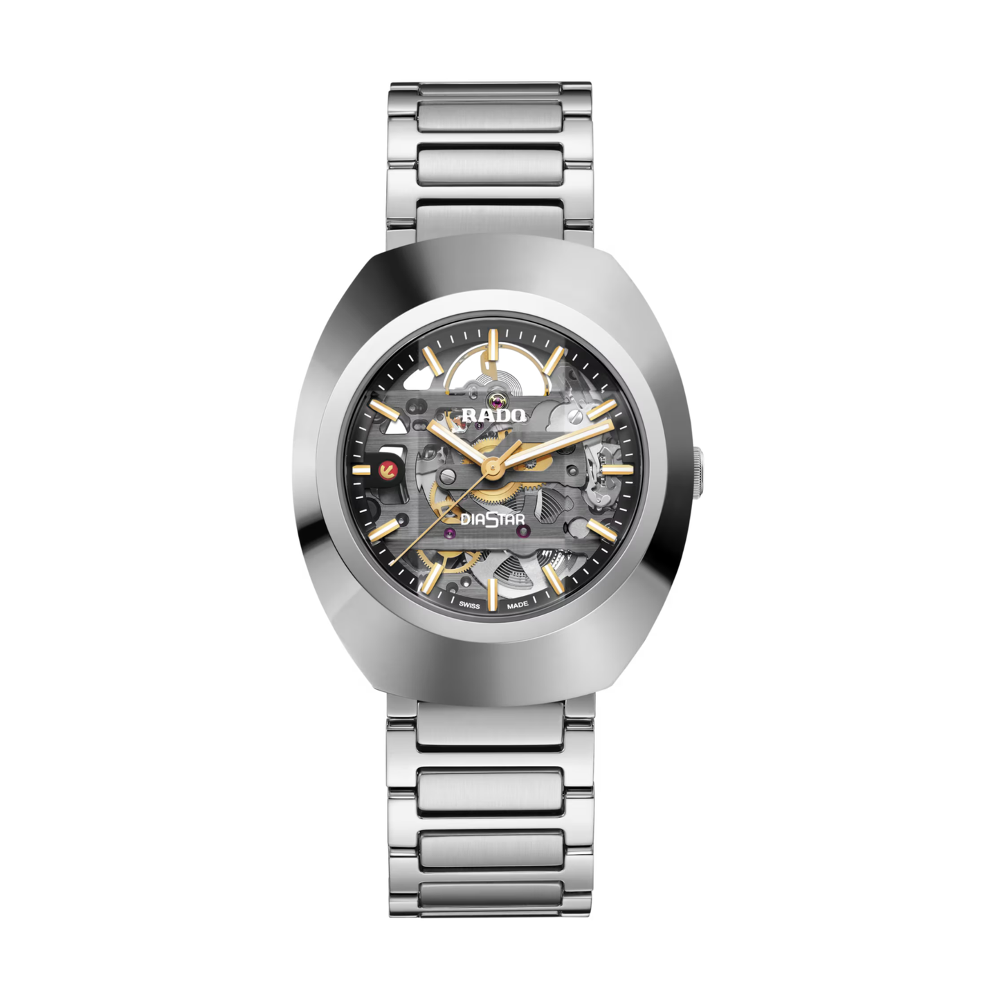 Rado DiaStar Original Skeleton Stainless Steel Automatic Watch 38 mm