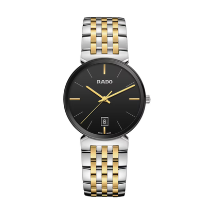 Rado Florence Classic Black Two-Tone Stainless Steel Watch 38 mm