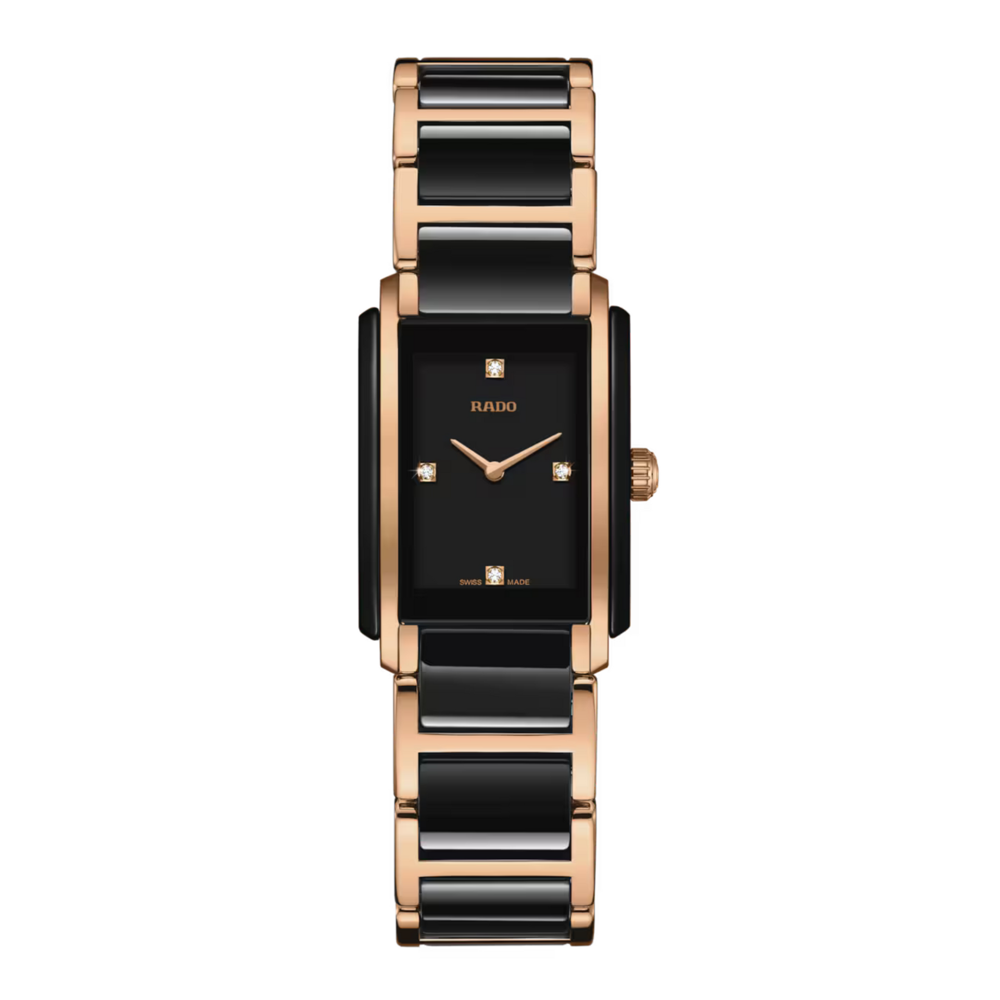 Rado Integral Diamonds 22mm Black Dial Black High-Tech Ceramic Rado Integral Diamonds 22mm Black Dial Black High-Tech Ceramic