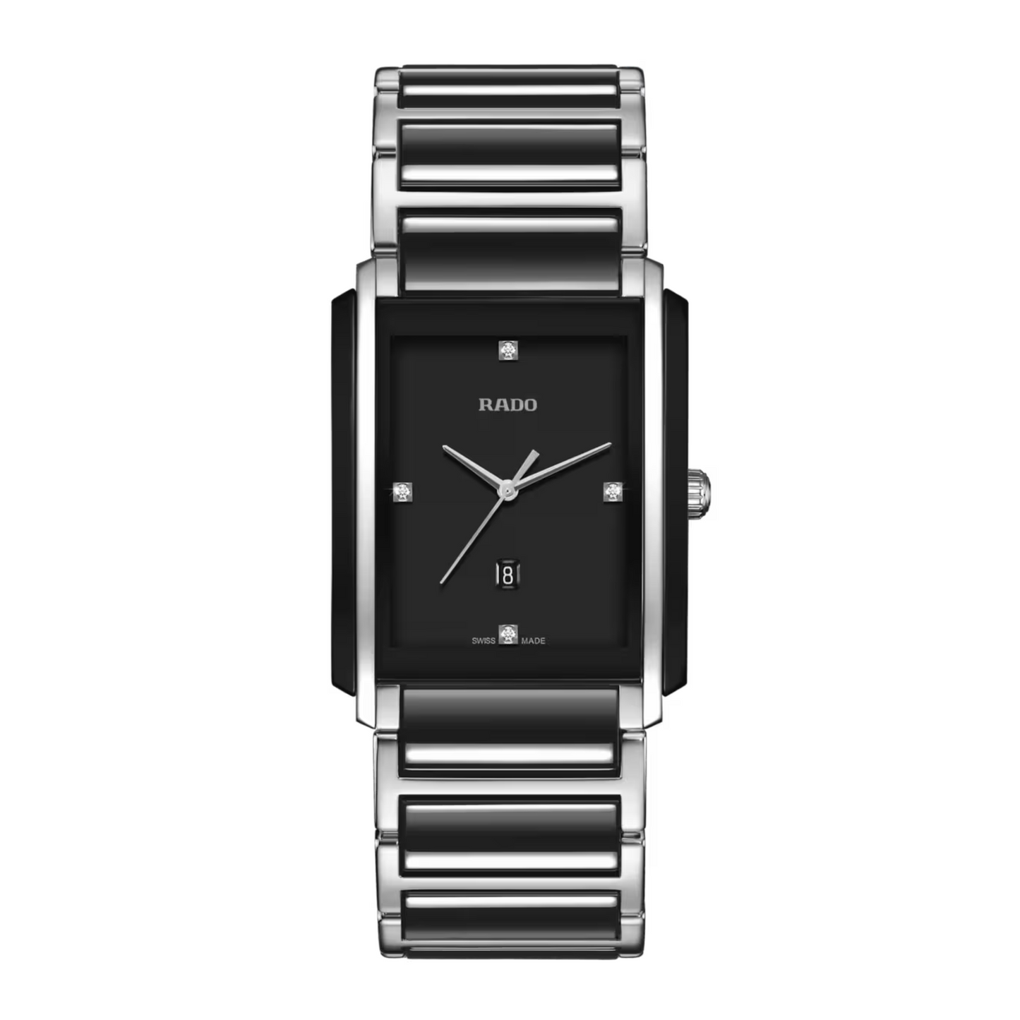 Rado Integral Silver Diamond Ceramic Watch 31 mm