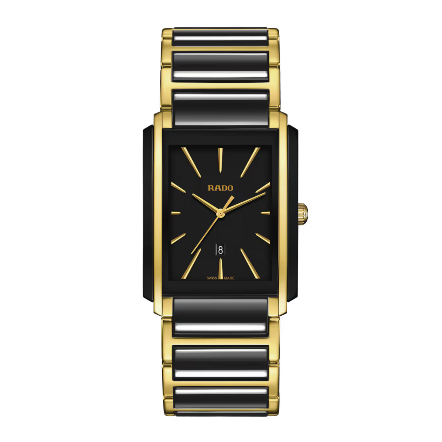 Rado Integral Black Two-Tone Ceramic Watch 31 mm