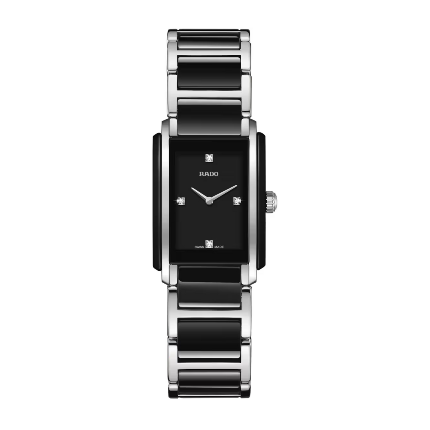 Rado Integral Diamond Black Ceramic Watch 22.7 mm